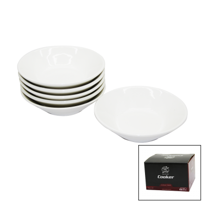 porselen çay tabağı sade beyaz kahveci