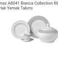 Korkmaz Bıanca Collectıon 86 Parça 12 Kişilik Yemek Takımı A8041