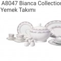 Korkmaz Bıanca Collectıon 86 Parça 12 Kişilik Yemek Takımı A8047