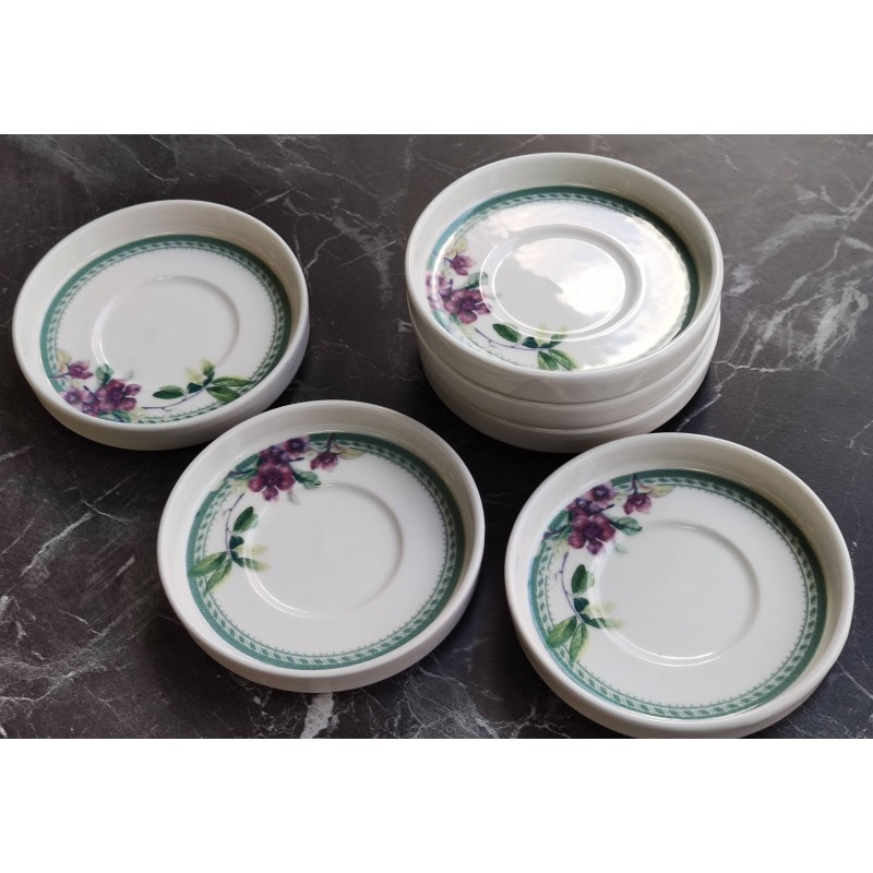 porselen çerezlik çay tabağı tatlı tabağı 6lı desenli porselen çerezlik çay tabağı tatlı tabağı 6lı desenli