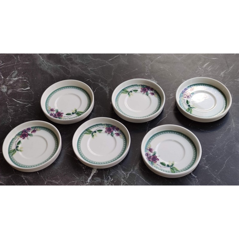 porselen çerezlik çay tabağı tatlı tabağı 6lı desenli porselen çerezlik çay tabağı tatlı tabağı 6lı desenli