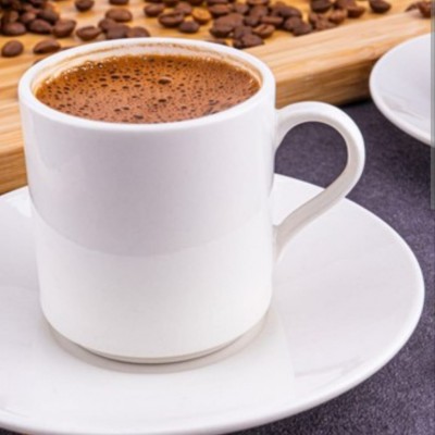 Porselen Kahve Fincanı Otel Tipi Düz 6 kişilik