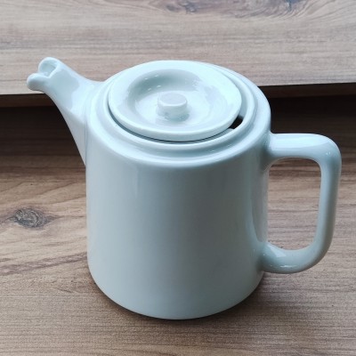 porselen kulplu sütlük sirkelik yağlık sade beyaz kapaklı