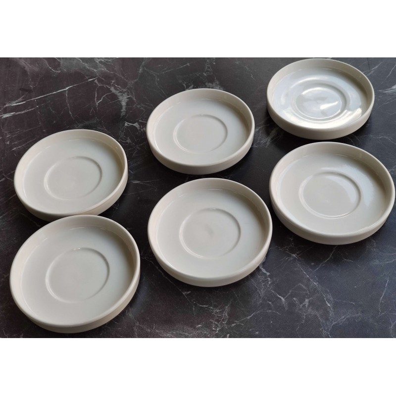 porselen çerezlik çay tabağı tatlı tabağı 6lı sade