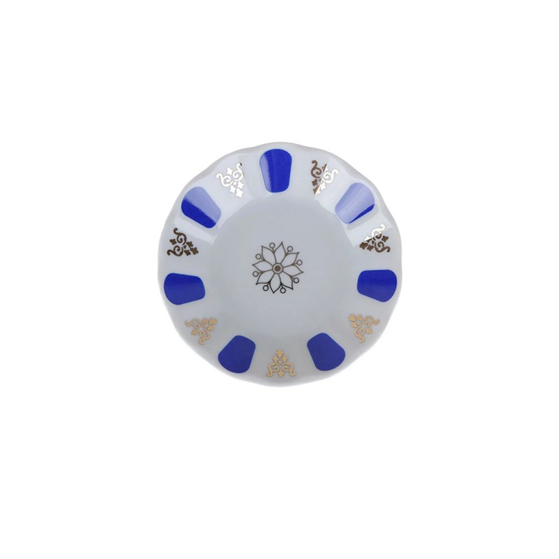 Porland Mavi yaldız Çay Tabağı 11cm