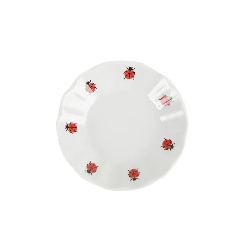 Porland Uğur Böceği Çay Tabağı 11cm Porland Uğur Böceği Çay Tabağı 11cm