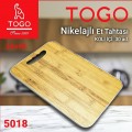 Kesme Tahtası ahşap togo gümüş 40x24