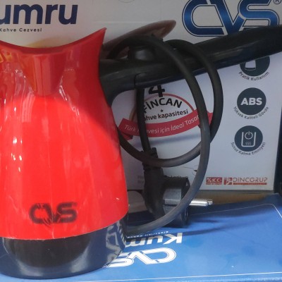 CVS DN 1902G Kumru Elektrikli Cezve kırmızı CVS DN 1902G Kumru Elektrikli Cezve kırmızı