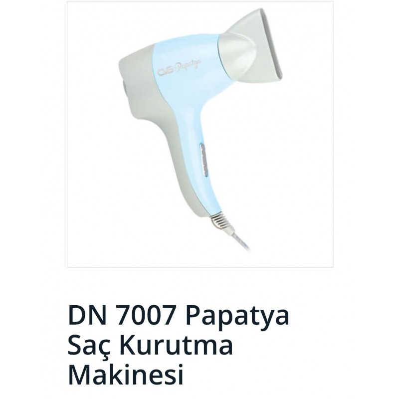 CVS DN 7007 Papatya Saç Kurutma Makinesi CVS DN 7007 Papatya Saç Kurutma Makinesi