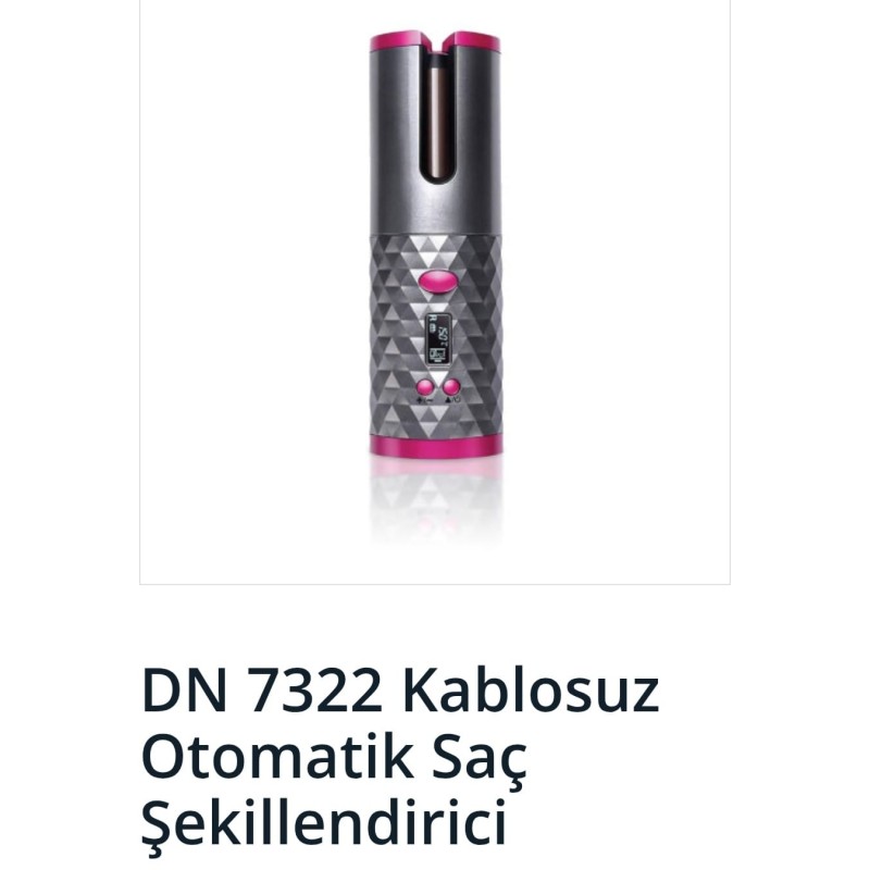 Cvs DN 7322 Kablosuz Otomatik Saç Şekillendirici