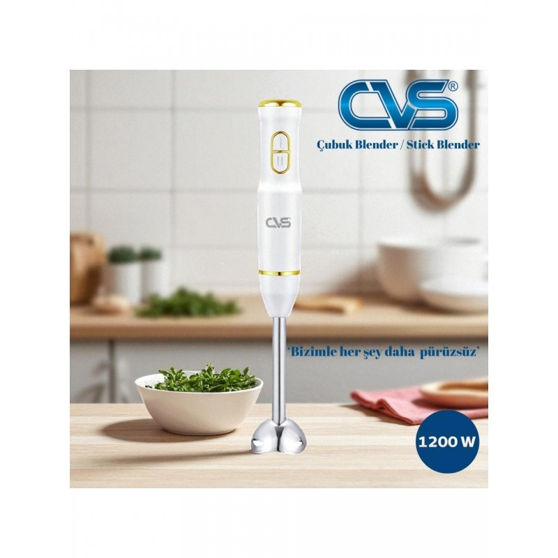 CVS Dn 12115 Gold 1200 Watt 2 Bıçak Çubuk Blender