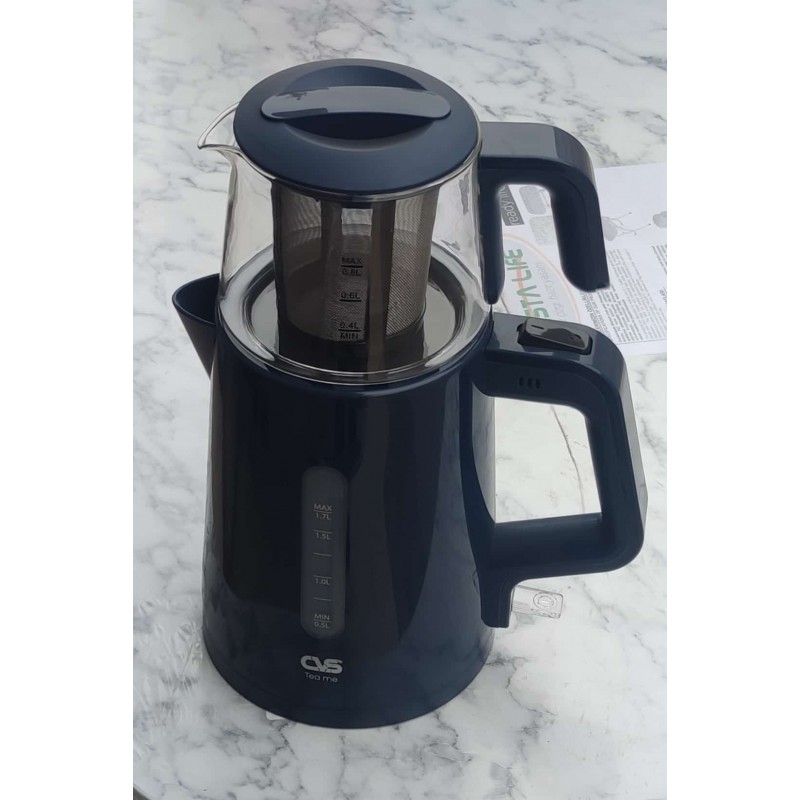 Cvs Dn 1540 tea me Elektrikli cay Makinesi cam mavi Cvs Dn 1540 tea me Elektrikli cay Makinesi cam mavi