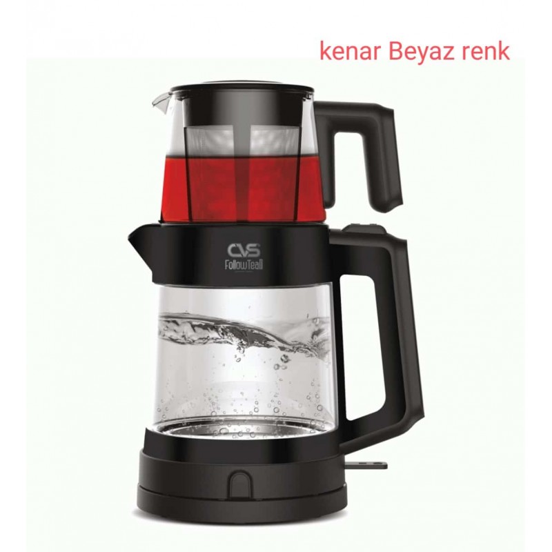 Cvs Dn 1538 folllow tea Elektrikli cay Makinesi cam