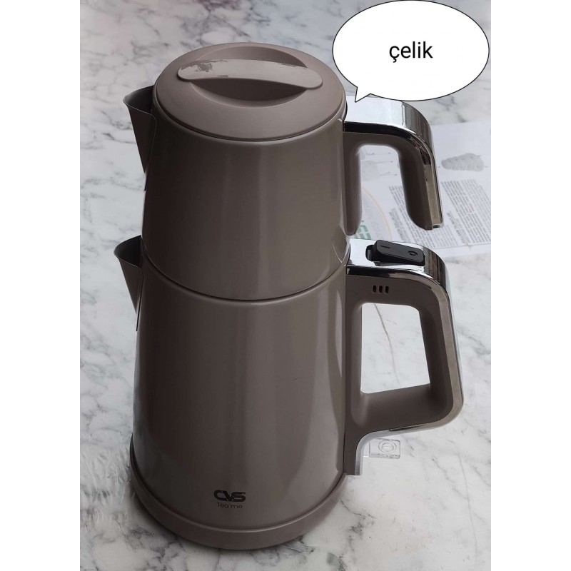Cvs Dn 1548 Teame Inox celik krem Elektrikli cay Makinesi