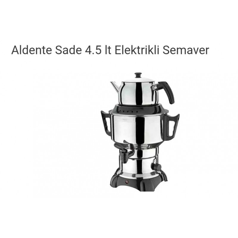 Semaver Çay Makinesi Aldente 4,5 Litre Semaver Çay Makinesi Aldente 4,5 Litre