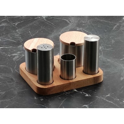 Kafe restaurant tuzluk biberlik baharatlık kürdanlık seti 133