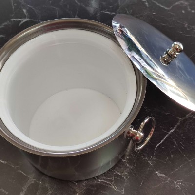 Termoslu Paslanmaz Çelik Buz Kovası Termoslu Paslanmaz Çelik Buz Kovası