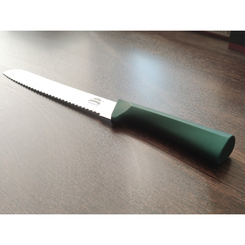 Ekmek Bıçağı 34 Cm lazer kesim kingsta yeşil