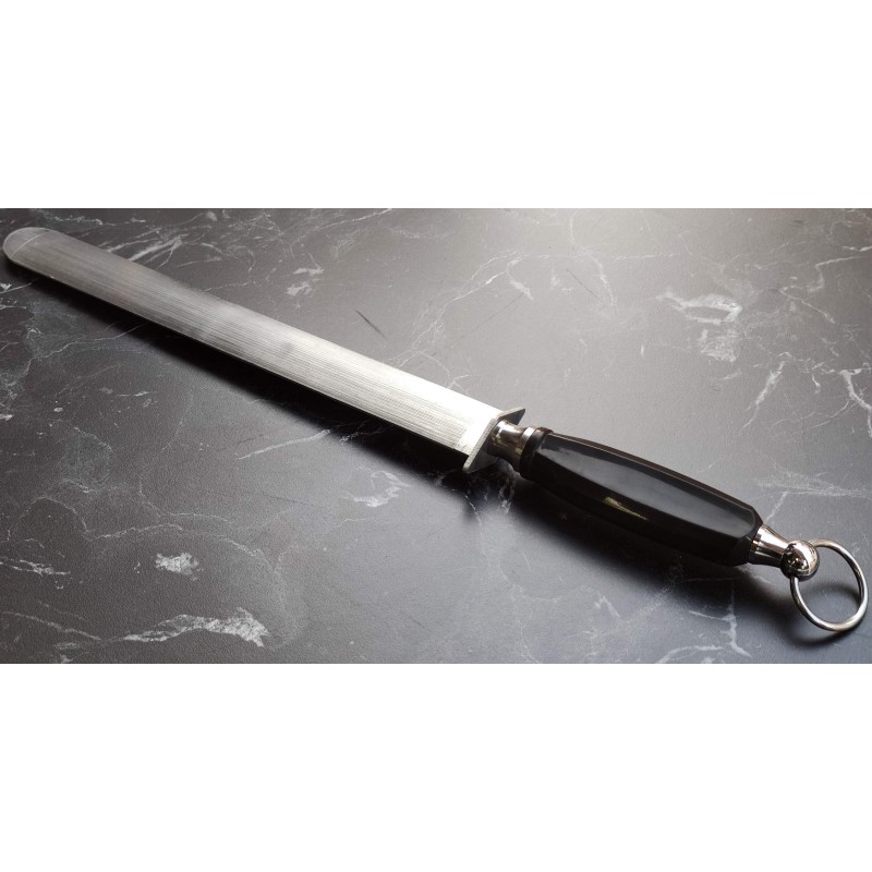 Masat Profesyonel Bıçak Bileme Siyah Saplı 26 cm 