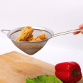 Saplı Tel Süzgeç 12 cm Paslanmaz Çelik Konik Mutfak Süzgeci