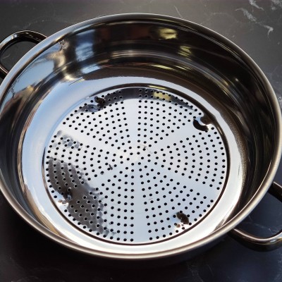 Makarna Süzgeci Kulplu Çelik 1no 26cm