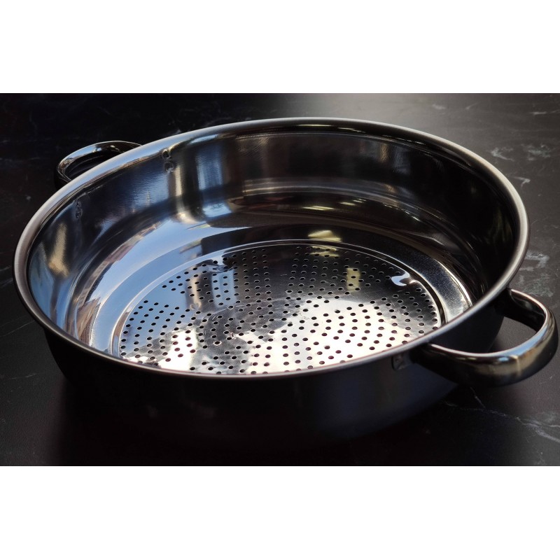 Makarna Süzgeci Kulplu Çelik 2no 28cm