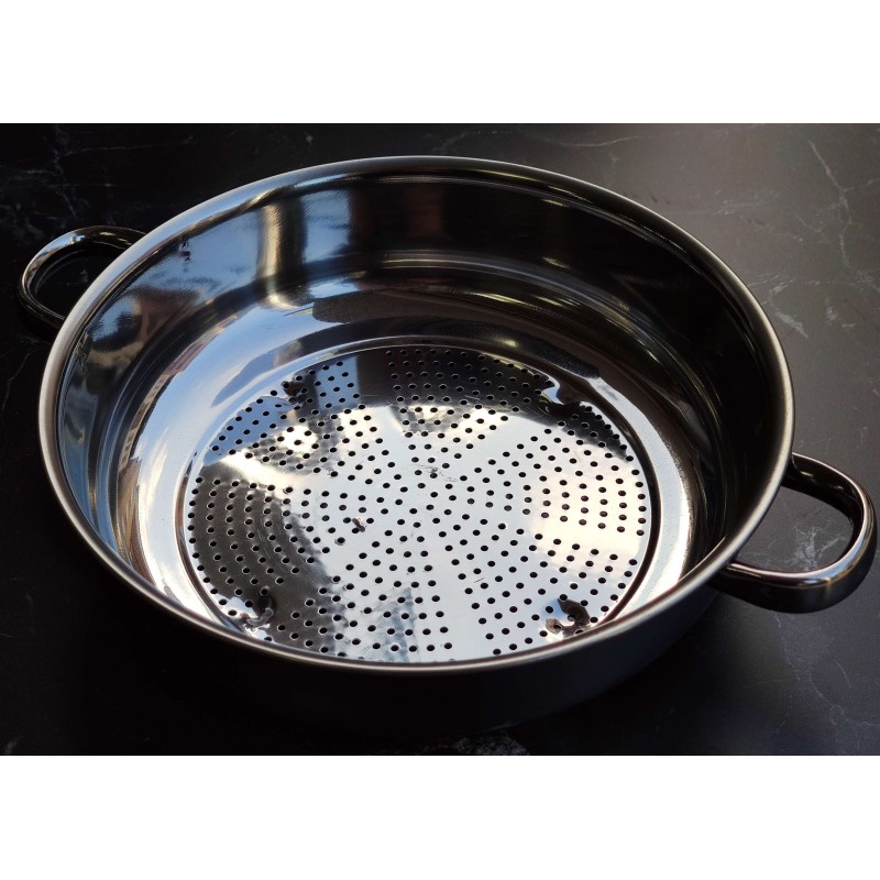 Makarna Süzgeci Kulplu Çelik 2no 28cm