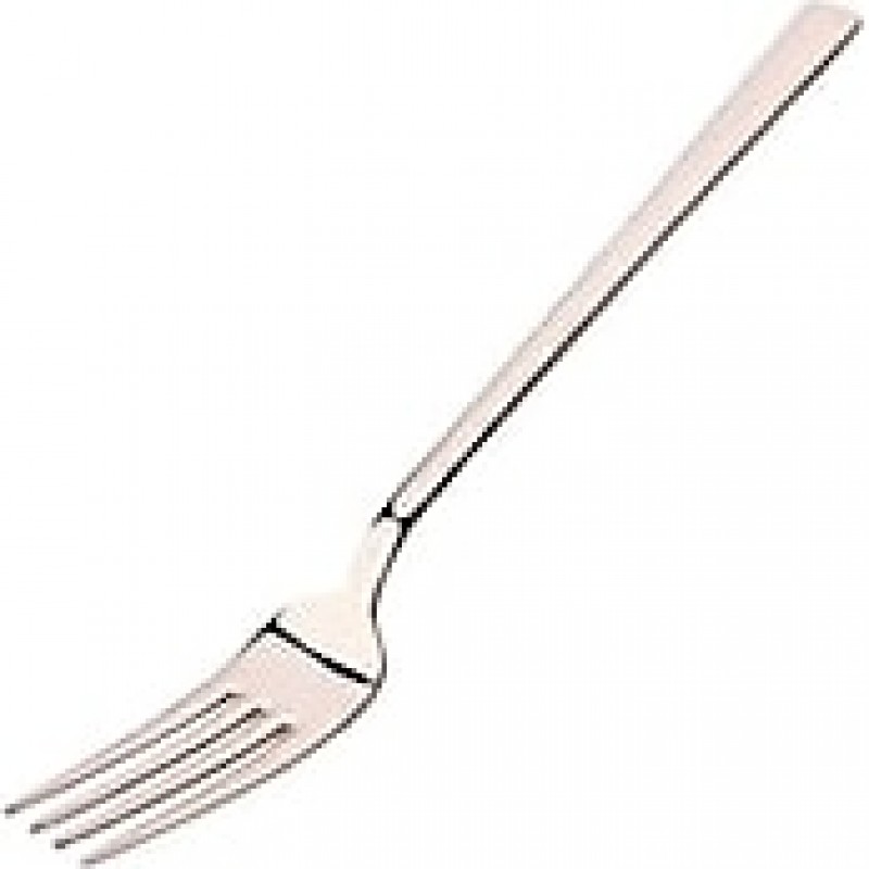 paslanmaz çelik lüx tatlı çatalı 430 12li