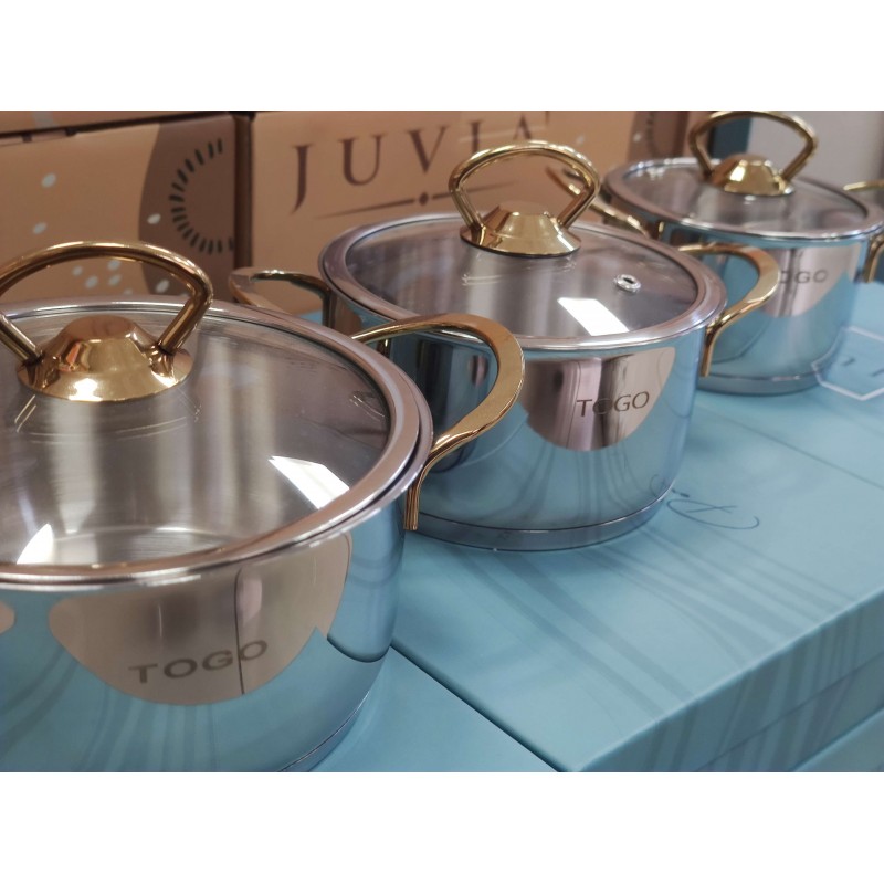 çelik tencere minicik altın 12cm