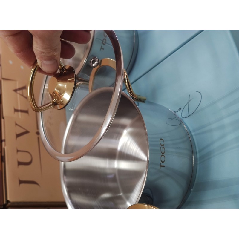 çelik tencere minicik altın 12cm