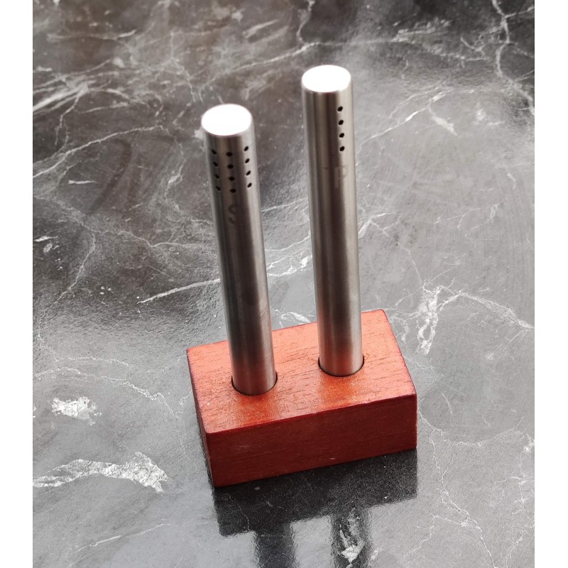 Kafe Restaurant Tuzluk Biberlik Set Ahşap Taban