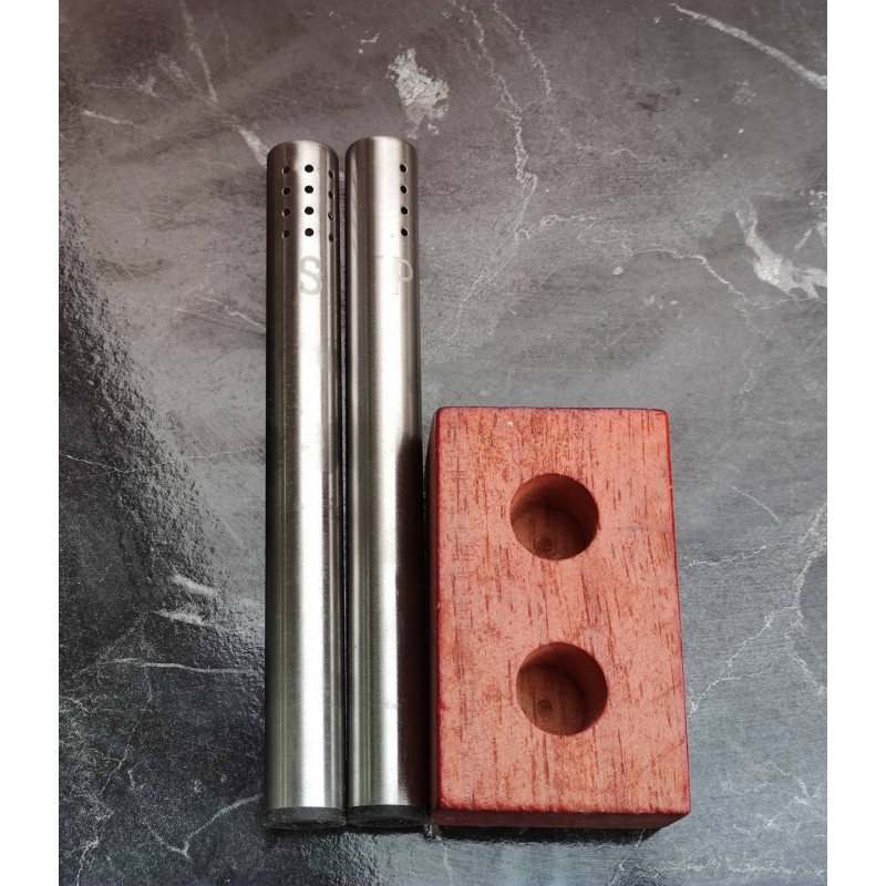 Kafe Restaurant Tuzluk Biberlik Set Ahşap Taban