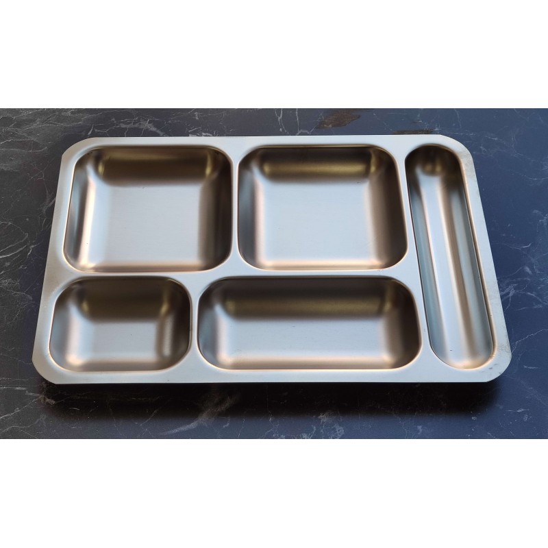 Çelik Paslanmaz Tabldot Tabak 304 Çelik Paslanmaz Tabldot Tabak 304