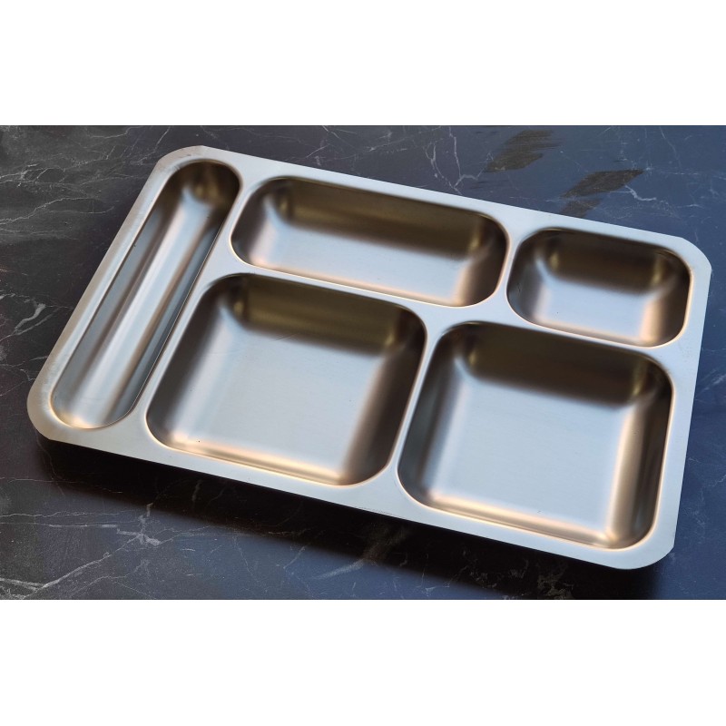 Çelik Paslanmaz Tabldot Tabak 304 Çelik Paslanmaz Tabldot Tabak 304