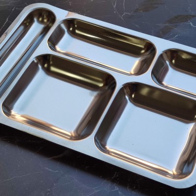 Çelik Paslanmaz Tabldot Tabak 430