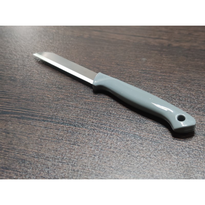 Solingen Tırtıklı Meyve Sebze Bıçağı Çok Keskin gri