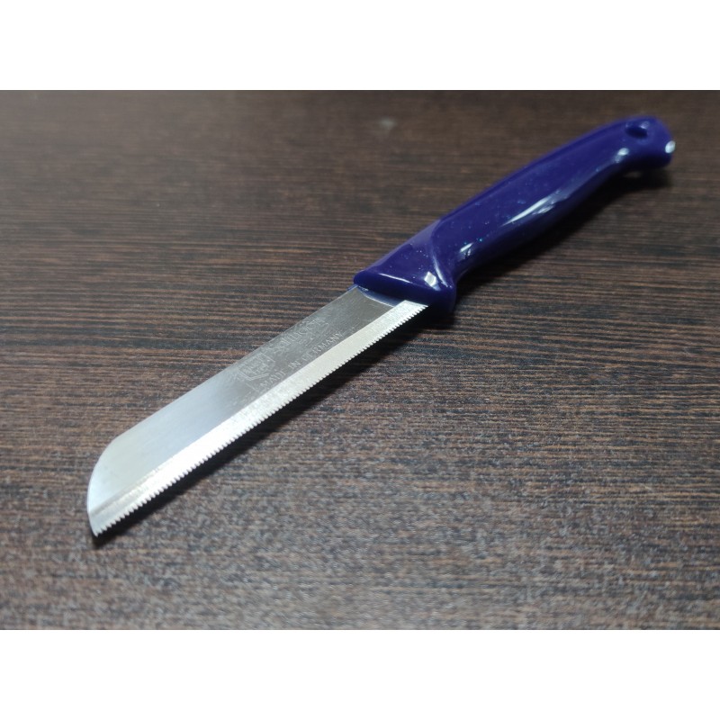 Solingen Tırtıklı Meyve Sebze Bıçağı Çok Keskin mavi