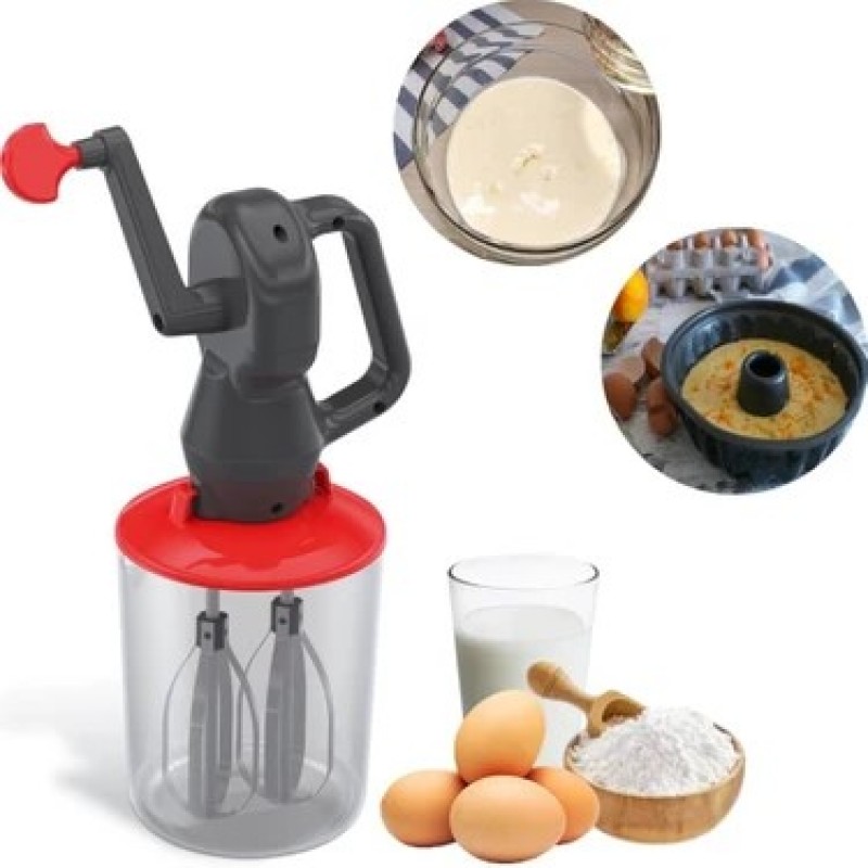 Wenken Çevirme Kollu Hazneli Pratik El Mikseri