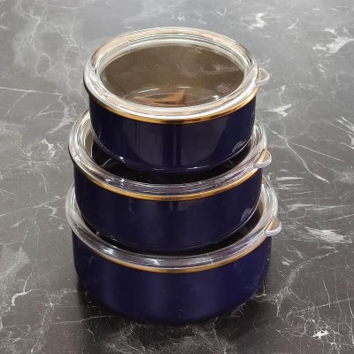 emaye saklama kabı seti 3 boy