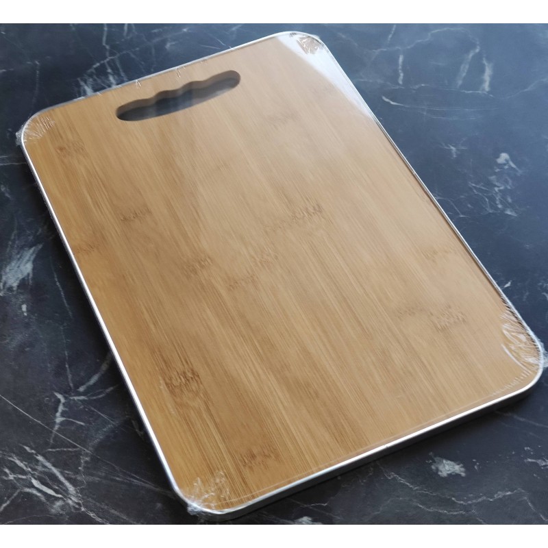 Kesme Tahtası ahşap togo gümüş 34x24