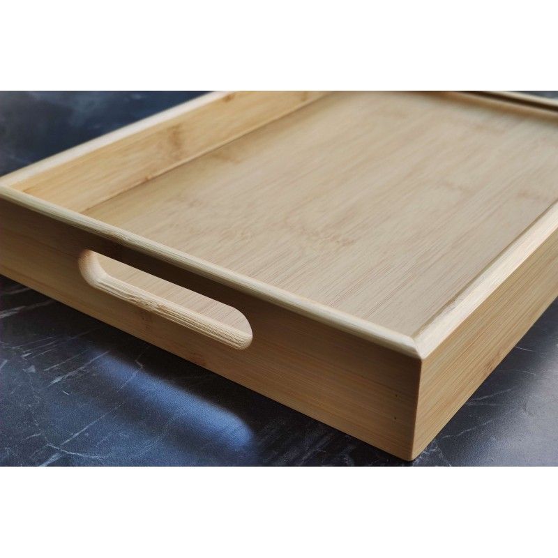 Bambu Tepsi Seti Üç Parçalı  Şıklık ve Doğallığın Buluşması