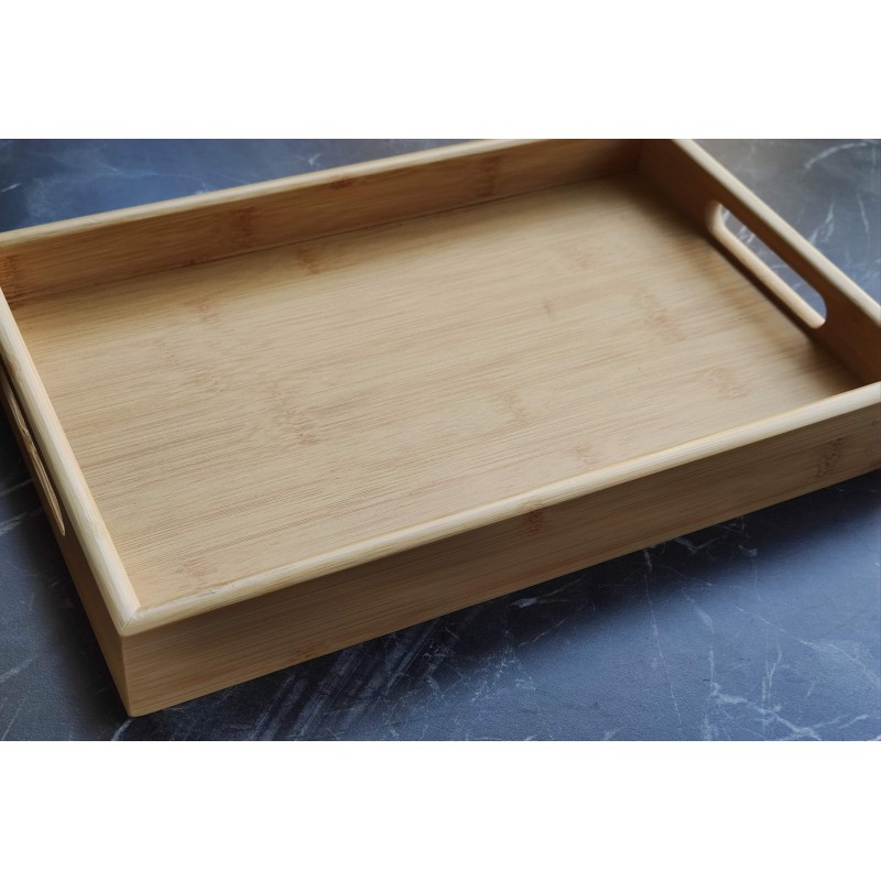 Bambu Tepsi Seti Üç Parçalı  Şıklık ve Doğallığın Buluşması