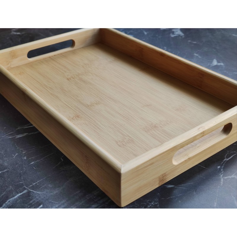 Bambu Tepsi Seti Üç Parçalı  Şıklık ve Doğallığın Buluşması