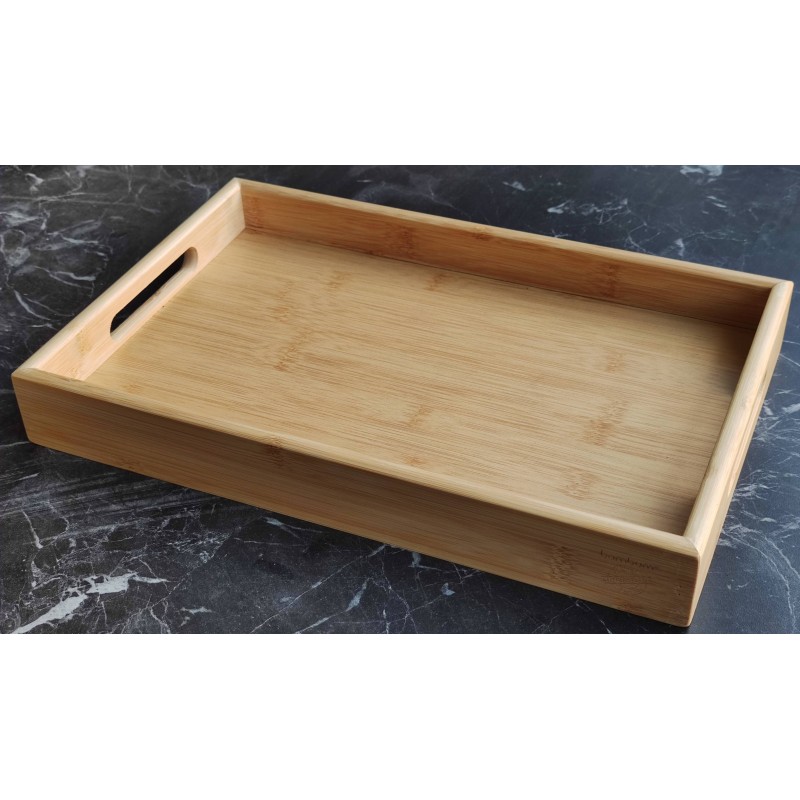 Bambu Tepsi Seti Üç Parçalı  Şıklık ve Doğallığın Buluşması