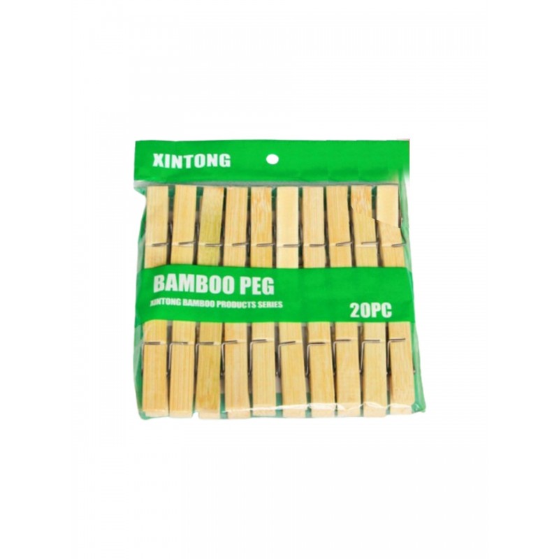 mandal bambu ahşap 20li