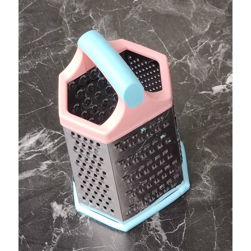 Rende Plastik Saplı Çok Fonksiyonlu Rende 6 Farklı Model 22 cm x 11 cm mavi renk