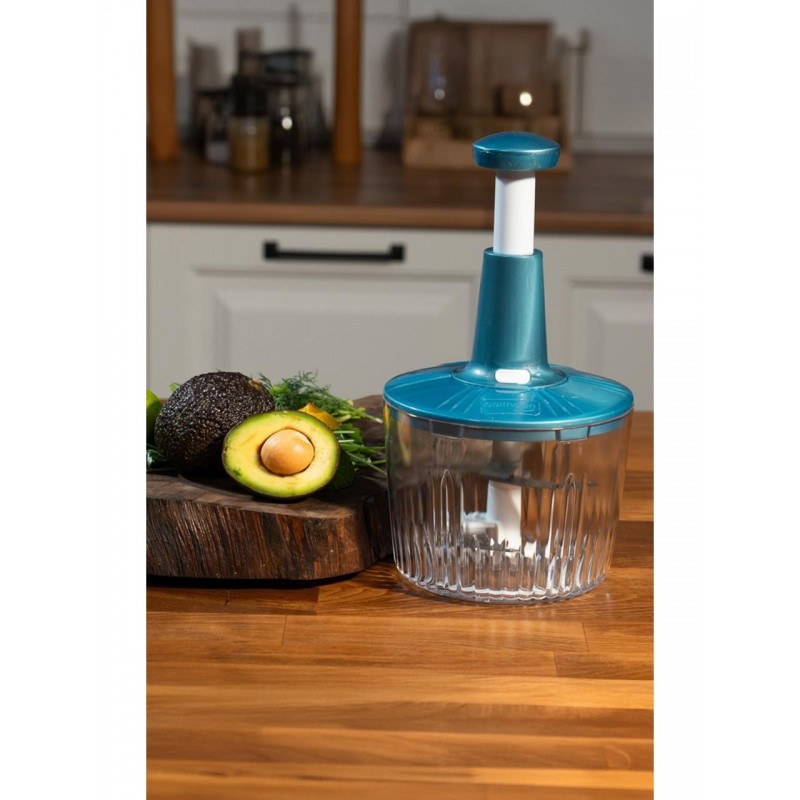 Solingen Bıçaklı Manuel Doğrayıcı El Rondosu El Blenderi El Basmalı