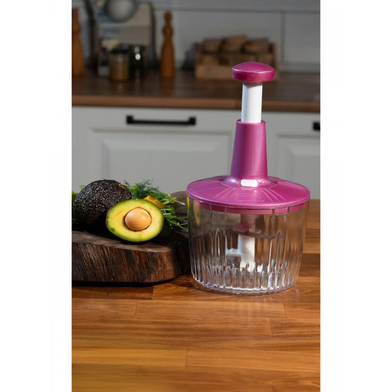 Solingen Bıçaklı Manuel Doğrayıcı El Rondosu El Blenderi El Basmalı