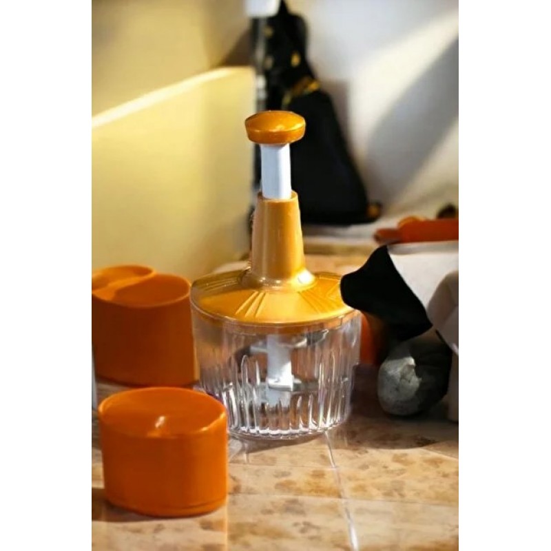 Solingen Bıçaklı Manuel Doğrayıcı El Rondosu El Blenderi El Basmalı