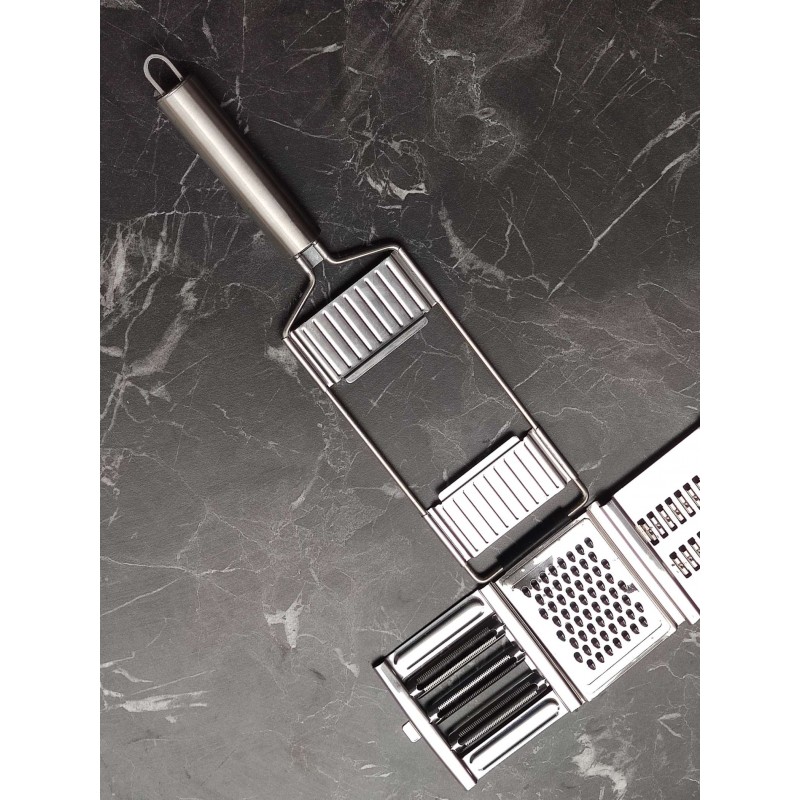 Soyacak Çok Amaçlı Sebze Dilimleyici  Peynir Rendesi ve Sebze Doğrayıcı Soyucu Ayarlanabilir Bıçaklı